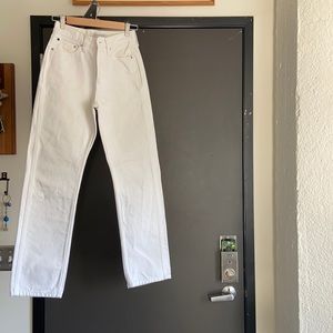 Calvin Klein High Rise Straight Jeans